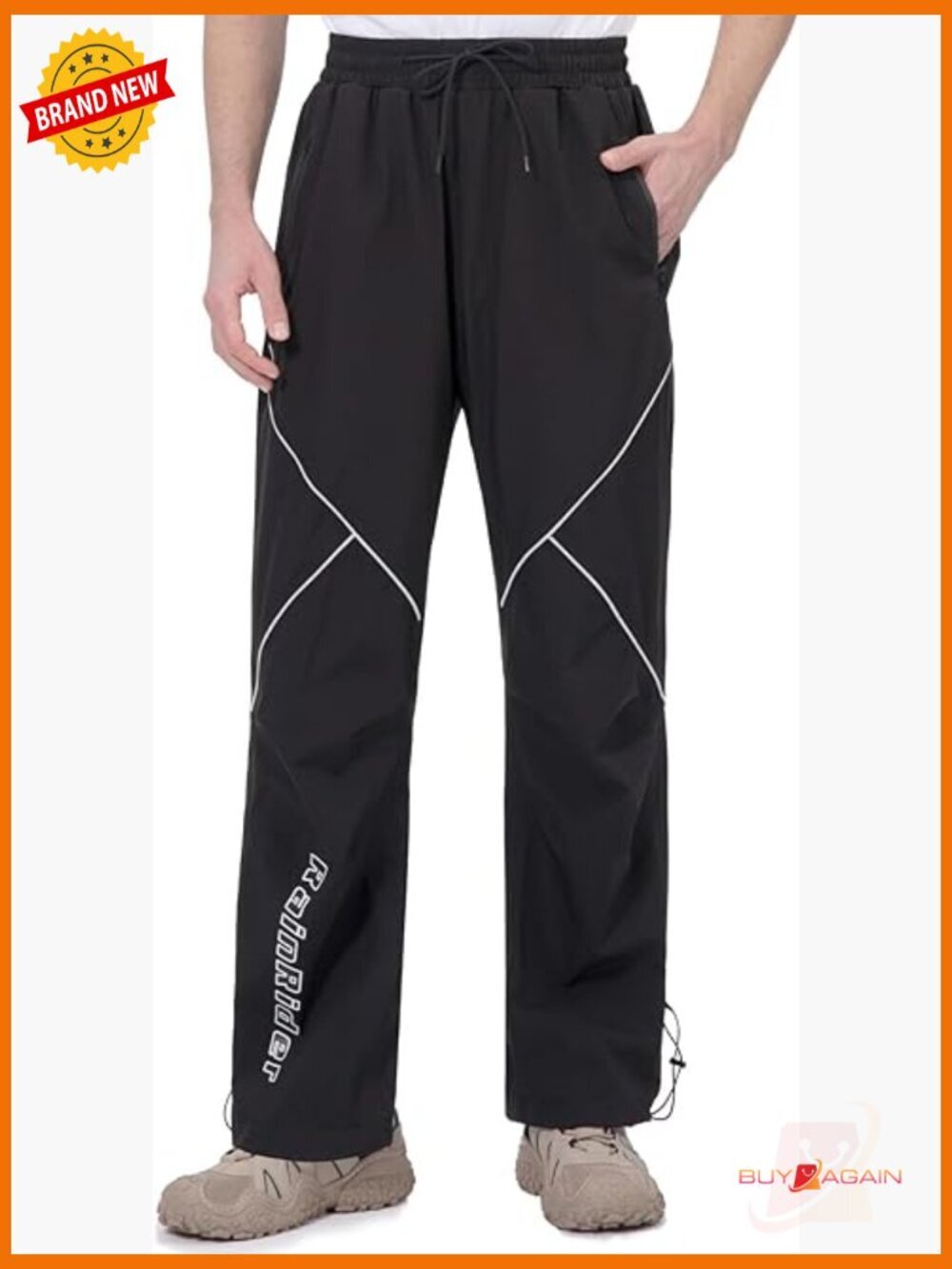 Waterproof Rain Pants for Hiking Golf Fishing Men Women Overpants
